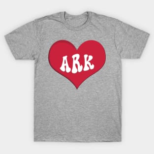 Ark Heart - Arkansas Lover Design T-Shirt